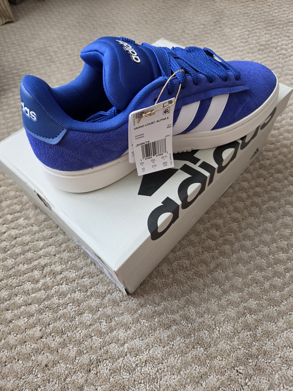 adidas Grand Court Alpha 00s - Blue/White Women’s Sneakers